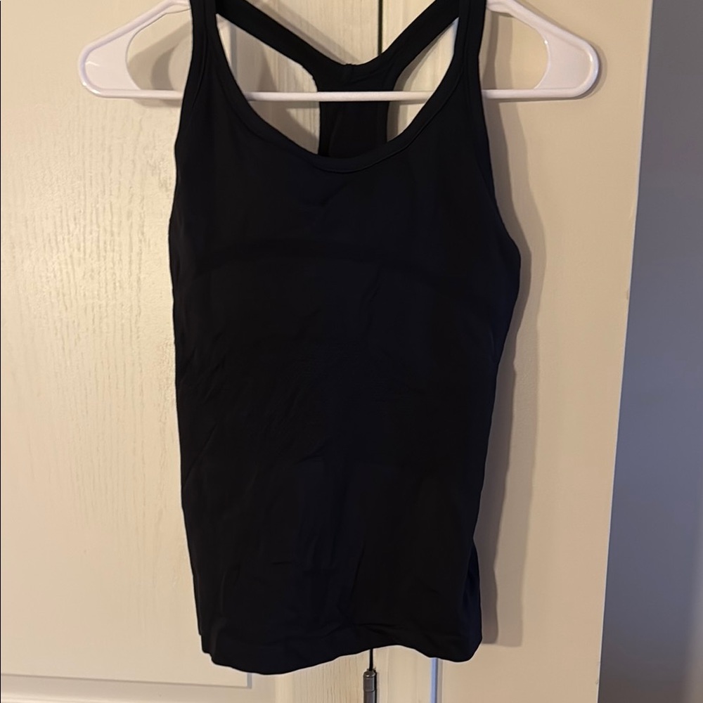 Black Racerback Tank Top